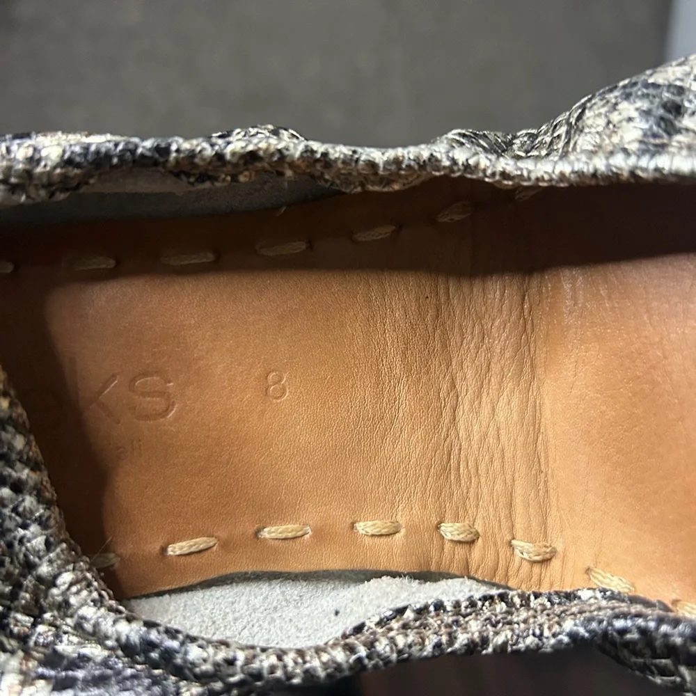 Tieks copperhead snake print ballet flats